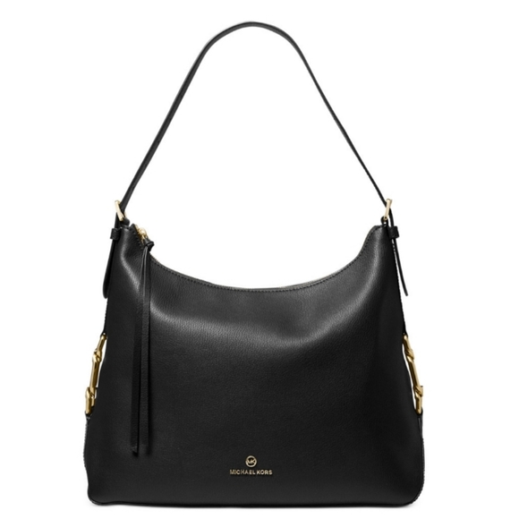 Michael Kors Handbags - Michael Kors Laney LG Shoulder Bag Black
